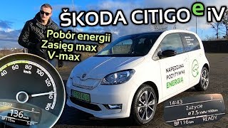 2020 Skoda Citigo E iV  NAJTAŃSZY elektryk na rynku Pełny test [upl. by Haisi]