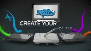 New uDraw Official E3 HD video game trailer  X360 PS3 Wii [upl. by Steinway]