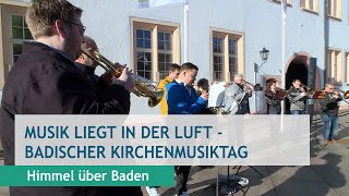 Musik liegt in der Luft  Badischer Kirchenmusiktag [upl. by Eittak]