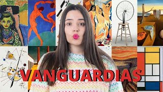 VANGUARDIAS ARTÍSTICAS CRONOLOGÍA y RESUMEN  ARTE CONTEMPORÁNEO [upl. by Bohs130]