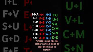 Amizades que não vai acabar nunca 5 anos de usar para pessoa que não se inscrever [upl. by Borrell]