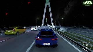 896Hp  Mercedes Brabus GT Night Drive  Assetto Corsa 4K [upl. by Nordna940]