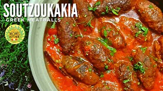 SOUTZOUKAKIA  Greek Meatballs  Collaboration [upl. by Nahtal]