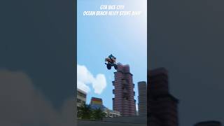 GTA Vice City  Ocean Beach Alley Stunt Jump using PCJ 600 [upl. by Goles]