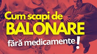 Cum scapi de BALONARE 15 soluții Fără Medicamente [upl. by Adamis993]