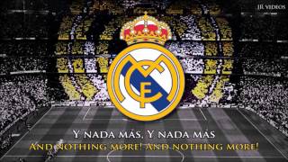 Hala Madrid Y Nada Más  Música do Real Madrid letra e tradução em PTBR [upl. by Penhall]