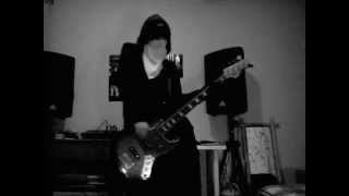 The GazettE  Derangement  Bass cover [upl. by Ttereve]