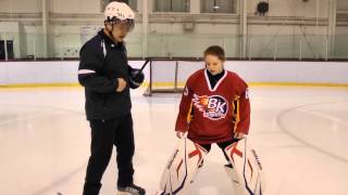 BKRA Ringette Goalie Instruction  1 Equipment [upl. by Imled519]