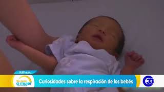 Teleprensa33  Curiosidades sobre la respiración de los bebés [upl. by Fu484]