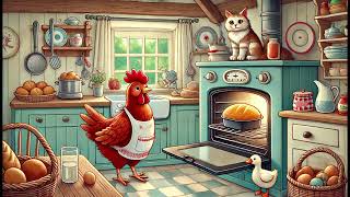 The Little Red Hen  Classic Childrens Story with a Moral Lesson [upl. by Nrubloc]