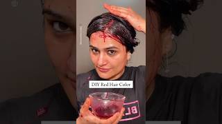 DIY Red Hair Color Super Glossy Hair amp Long Hair Fast beauty haircolor haircolor [upl. by Donell]