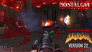 Brutal Doom v22 Beta Test 36  Nostalgia  Map31 Powerslave  4K60 [upl. by Alysa190]