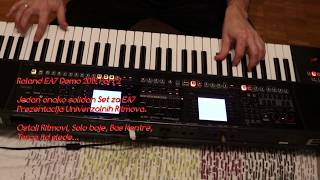 Roland EA7 Demo 2019 Part2 [upl. by Dihahs]