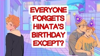 EVERYONE FORGETS HINATA’S BIRTHDAY EXCEPT 👀AtsuHinaHinata’s Simp [upl. by Aineg]