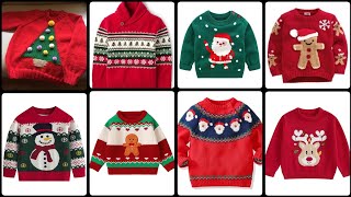 Christmas Sweater DesignBaby Sweater Design For ChristmasChristmas Sweater Patterns [upl. by Nellaf]