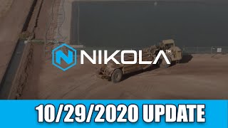 Nikola Semi Factory Construction Site Update  October 29 2020 [upl. by Aihsined]