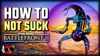 How to Not Suck at Droidekas  Star Wars Battlefront 2 [upl. by Ssur]