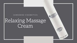 janssen cosmetics Relaxing Massage cream skincare facial  janssen cosmetics facial kit price 2020 [upl. by Enoryt]