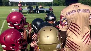 6U Csides Lil Rascals vs Deland Dawgs Homecoming Game football americanfootball competition [upl. by Nimref]