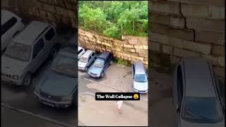 Wall Collapse collapse viralshorts subscribe [upl. by Ashla882]