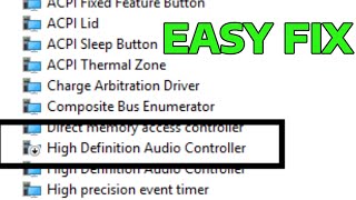 How To Fix High Definition Audio Device Has a Driver Problem in Windows 11 [upl. by Erreip]