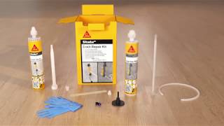 Sikadur® Crack Repair Kit for concrete and solid masonry [upl. by Short499]