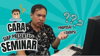 Cara Membuat PPT Untuk Seminar Proposal atau Skripsi [upl. by Tterrej]