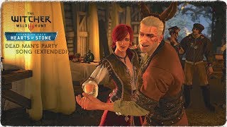 The Witcher 3 Hearts of Stone  Dead Mans Party music Extended [upl. by Ollayos]