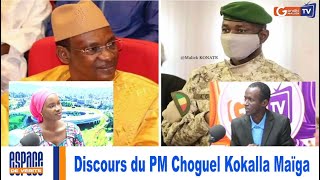 urgent Discours du PM Choguel Kokalla Maïga [upl. by Ricketts]