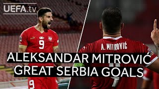 ALEKSANDAR MITROVIĆ GREAT SERBIA GOALS [upl. by Nahtanod]