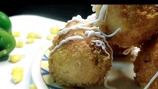 bread sweet corn cheese ballshortsshortvideo [upl. by Eillom130]