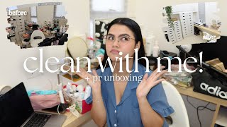 Clean With Me  PR Unboxing [upl. by Edrock80]