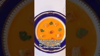 This soup was served to survivors of the Titanic upon the rescue ship RMS Carpathia [upl. by Cristen]