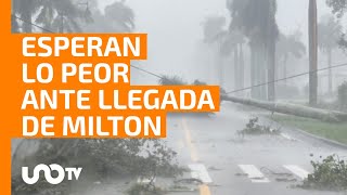 Peligroso huracán Milton toca tierra en Florida como categoría 3 es “la peor tormenta” en 100 años [upl. by Rocky]