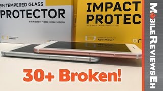 Plastic vs Glass Screen Protectors  Which one should you get for the iPhone 8 and iPhone XXs [upl. by Marlin]