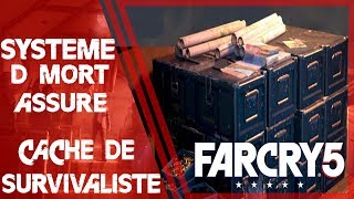 Far Cry 5  Cache de survivaliste  Système D Mort assuré [upl. by Golightly42]