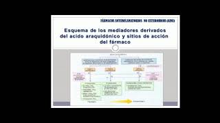 Fármacos Antiinflamatorios no esteroideos AINES [upl. by Getter]