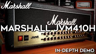 Marshall JVM410H indepth demo 15 guitars [upl. by Ecidnak]