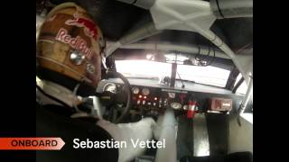 RACE OF CHAMPIONS Sebastian Vettel Onboard cam  Bangkok 2012 [upl. by Gauldin]