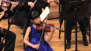 SoHyun Ko 8yrs  Mozart Violin Concerto No4 1st Mov [upl. by Esinehs]