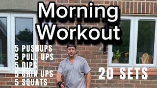 Body Weight Circuit Push and Pulls [upl. by Ahsinyar832]