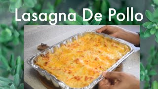 Como Hacer Lasagna De Pollo [upl. by Atilrahc]