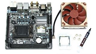 Haswell i3 MiniITX Build Part One [upl. by Yle]