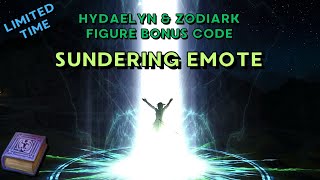 Sundering  Emote Showcase  FFXIV Bonus Code [upl. by Akirdna]