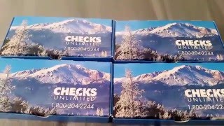 Review of Checks Unlimited [upl. by Ecirtnahs]