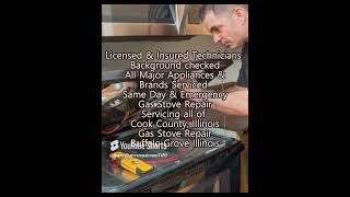 Gas Stove Repair Buffalo Grove IL 8476162647 [upl. by Oigres]