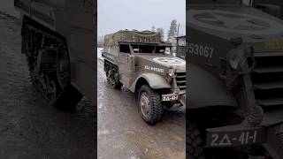 US WW2Era M3A1 HALFTRACK that I bought in 2021 🇺🇸 ww2 history worldwar2 gunshorts halftrack [upl. by Arabeila]