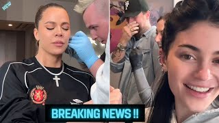 See Khloé Kardashian “TERRIFIED” While Getting New Piercing With Kylie Jenner [upl. by Habeh210]