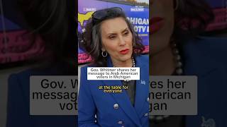 Gov Whitmer shares her message to Arab American voters in Michigan￼ [upl. by Shermie]