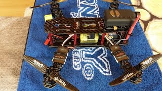 How to Build the ZMR250 with Self Power Distribution  mini quadcopter [upl. by Atwood]